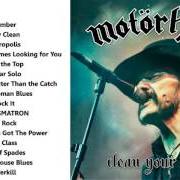 Il testo STAY CLEAN dei MOTORHEAD è presente anche nell'album Clean your clock (2016)