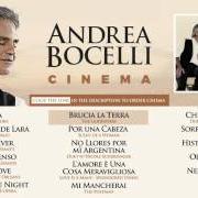 Il testo MOON RIVER di ANDREA BOCELLI è presente anche nell'album Cinema (edición en español) (2015)