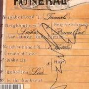 Il testo IN THE BACKSEAT degli ARCADE FIRE è presente anche nell'album Funeral (2004)