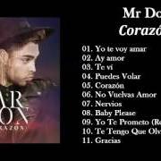 Il testo YO TE PROMETO (REMIX) di MR. DON è presente anche nell'album Corazón (2016)