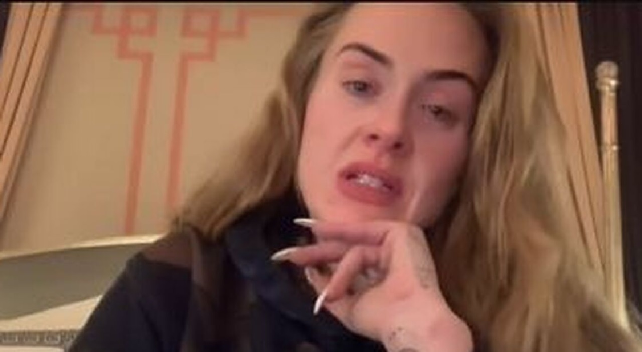 Adele in lacrime su Instagram