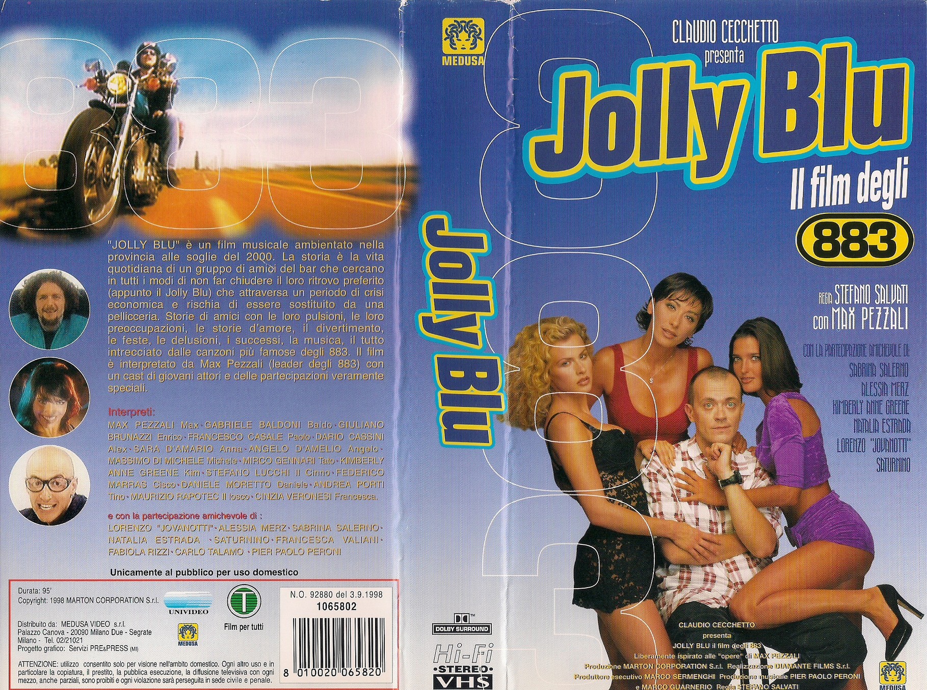 883: quando Angelina Jolie fu scartata per il film "Jolly blu"