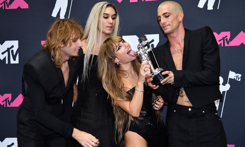 Maneskin premiati ai Music Awards (VMA) nella categoria "Best Rock"