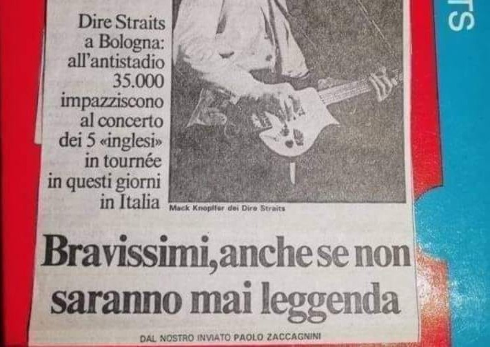 Dire Straits: "Bravissimi anche se non saranno mai leggenda"