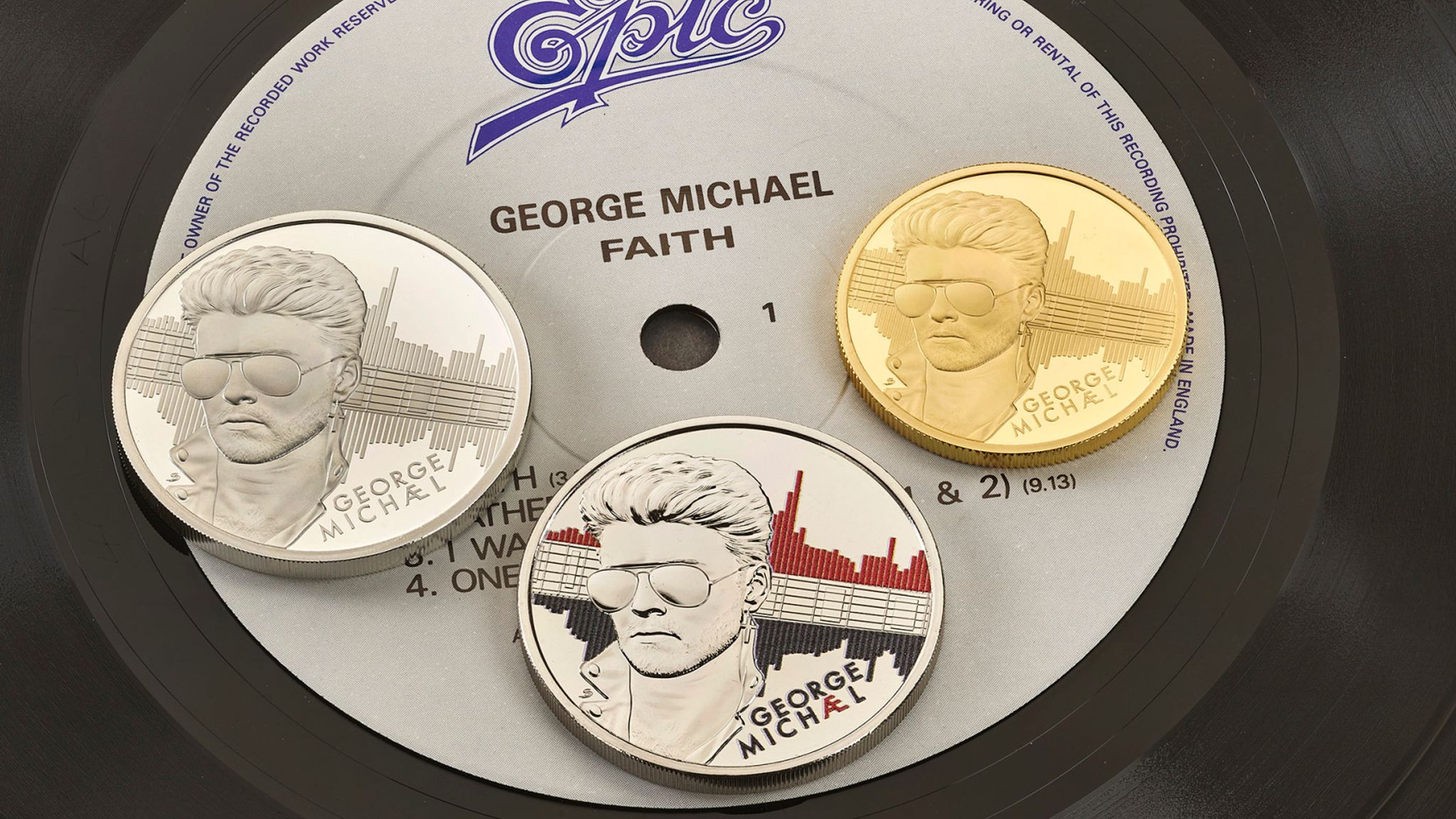 In Inghilterra le monete con il volto di George Michael 