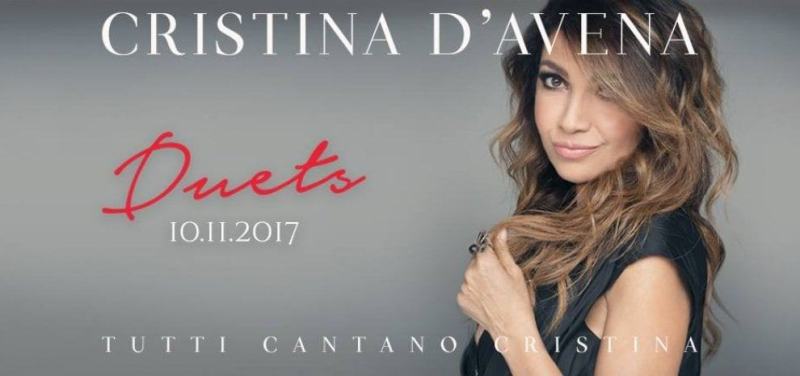Cristina D'Avena: "Duets" è disco di platino