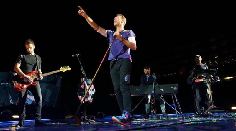 Coldplay: i concerti in Giordania in diretta su youtube 
